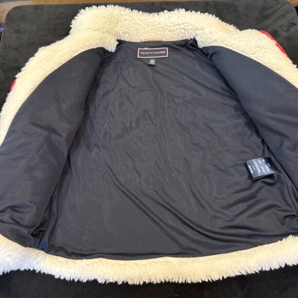 Tommy Hilfiger Zip Up Sherpa Jacket - Picture 6 of 8